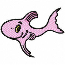 Fishes Embroidery Design 10 Fishes Embroidery Design 10